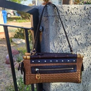 Vanessa Bamboo woven‎ bag
